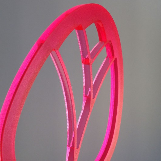 TULIP red/satin/fluorescent/L YUKIKO