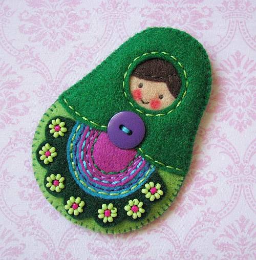 Matrioszka w stylu folk :) AylaArt