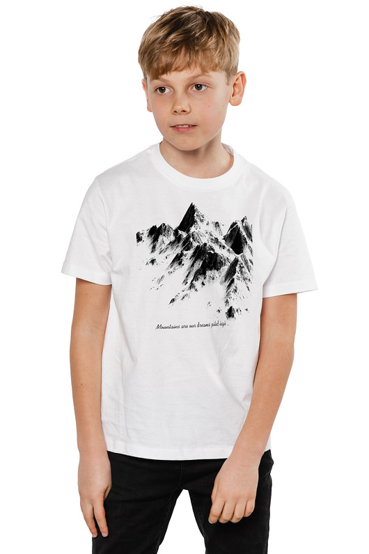 t-shirty dla chłopców T-shirt dziecięcy UNDERWORLD Mountains