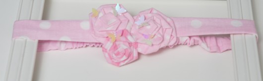 Opaska Kwiatki Róż LalaShop