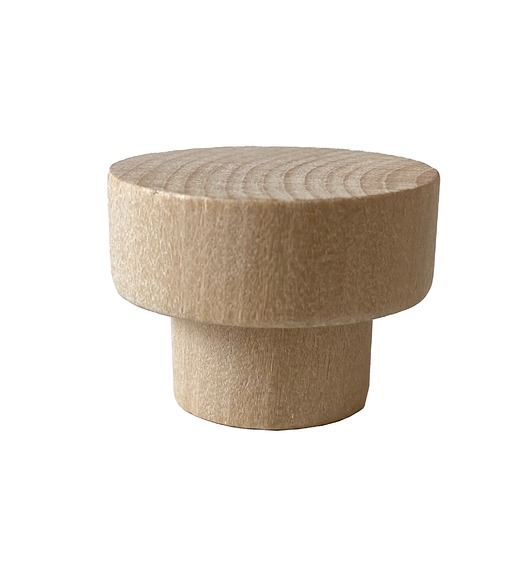meble - gałki Uchwyt meblowy/ Wieszak WOOD NATURAL S