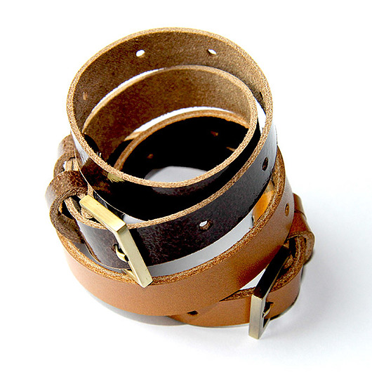 Bransoletka Skórzana Coffee Tilt CADOaccessories