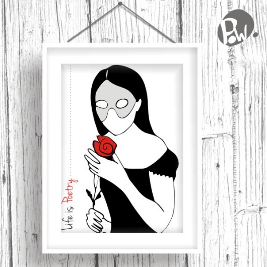 Life is Poetry... plakat 100x70 cm. Parallel World