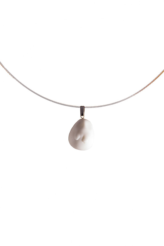minimalistyczny królik Head Made art