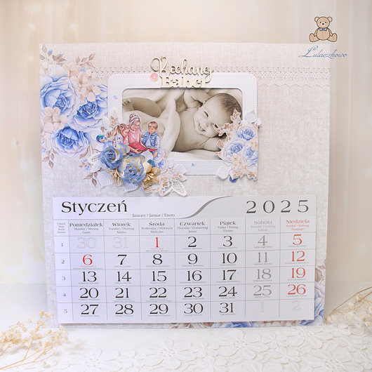 kalendarze i plannery Kalendarz na Dzień Babci i Dziadka 7 prezent GOTOWY
