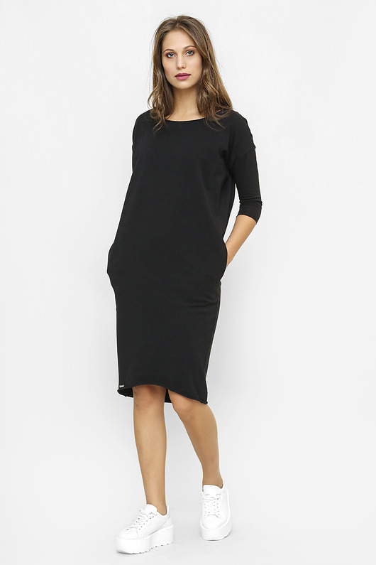 Sukienka oversize czarna Ida Freeshion