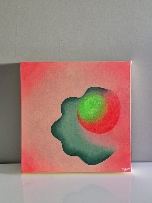 obrazy Obraz akrylowy "shell' 30x30cm