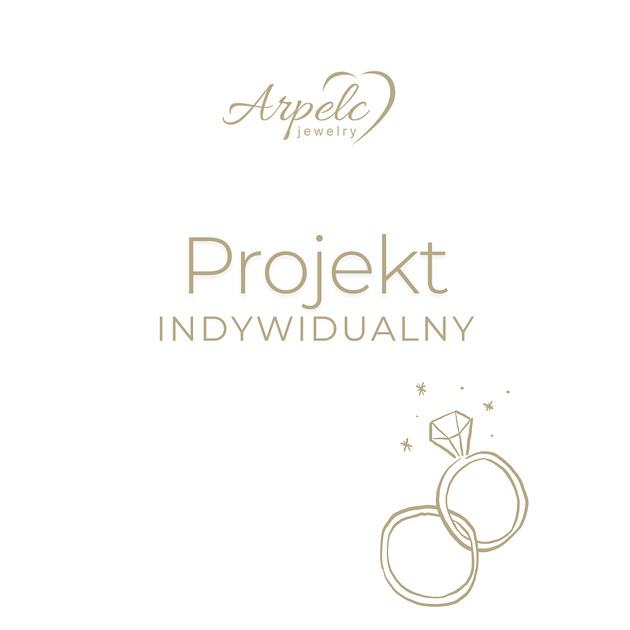 pierścionki złote Pierścionek Biżuteria Na Indywidualne Zamówienie