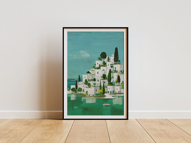 plakaty Plakat - Mediterranean vibe