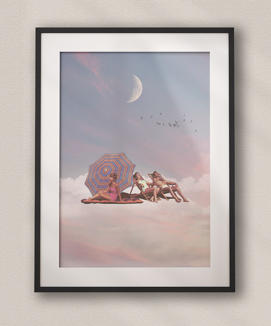 plakaty Plakat Przyjaciele - Kolaż Fine Art