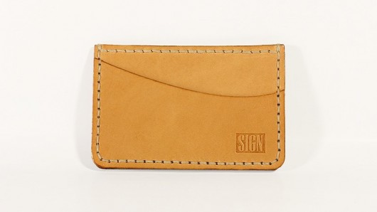 Cardholder GARD Naturalny SIGN