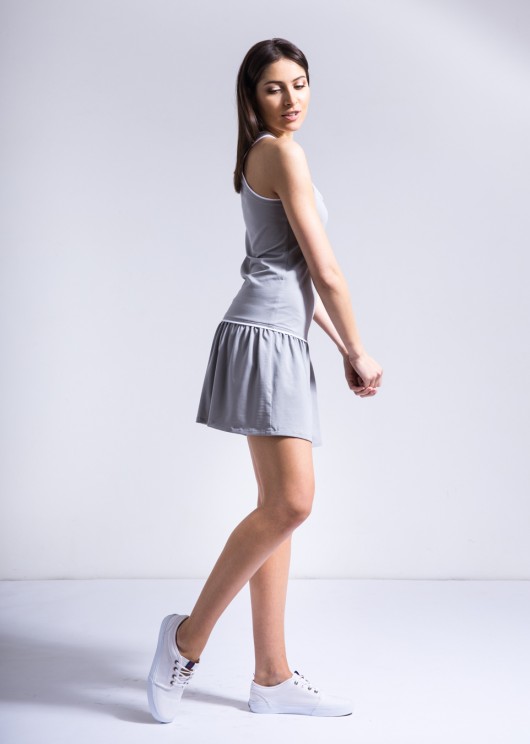 sukienka SERENA grey JAP