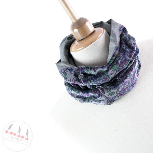 ::: DaRK SLATe BLUe & FLoWERS ::: uniqo