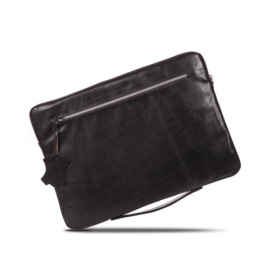 SKÓRZANE ETUI, POKROWIEC NA LAPTOP 15 CALI ZADRA BAG
