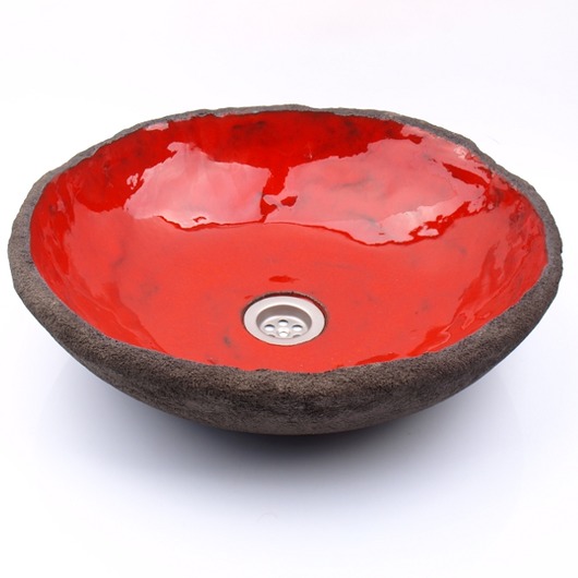 umywalki umywalka czerwona laguna