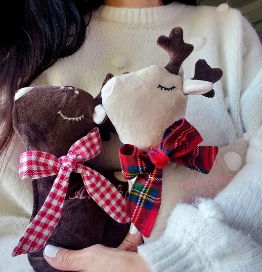 przytulanki dla niemowląt i dzieci Przytulanka MILUSIA SARENKA  imię dziecka metryczka ŚWIĘTA PREZENT