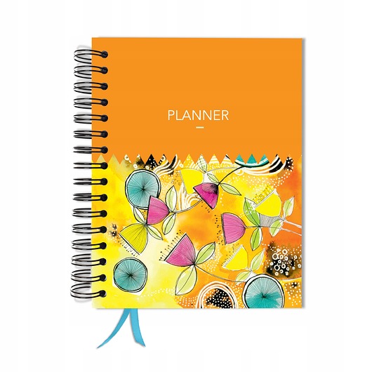 kalendarze i plannery Kalendarz terminarz bez dat planer książkowy A5+