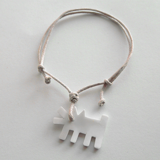 bransoletki na sznurku PIESEK  bransoletka