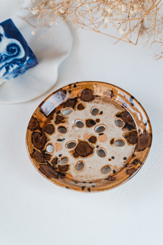 mydelniczki Mydelniczka ceramiczna PANTERA