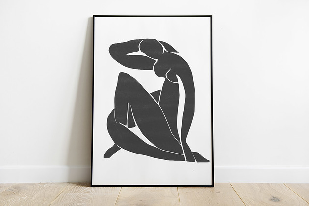 Henri Matisse grafika modern, inspiracja Pas De LArt