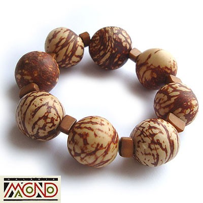 Bransoletka z orzechów tagua (B2) Galeria Macondo