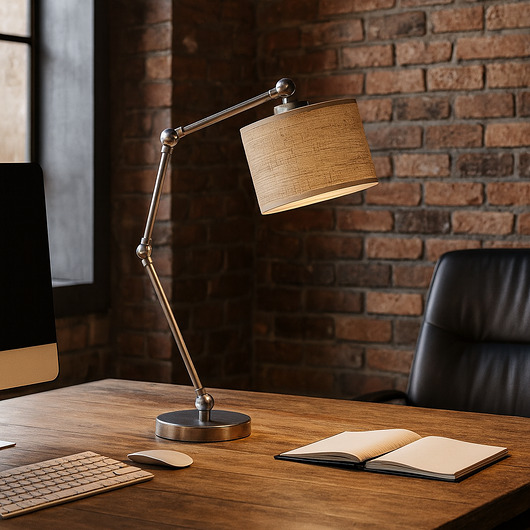 lampy stołowe Lampka stołowa nocna z regulowanym ramieniem do czytania ASMARA ECO