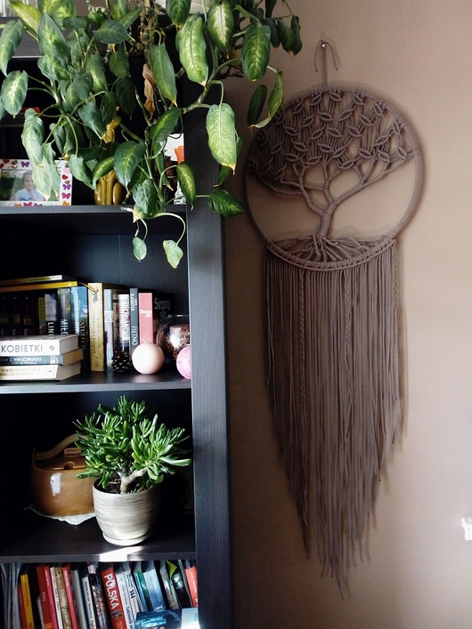 Drzewo życia średnica 48 cm od ręki Makrama Decor
