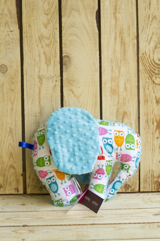 Słonik - sowy Minky and Cotton