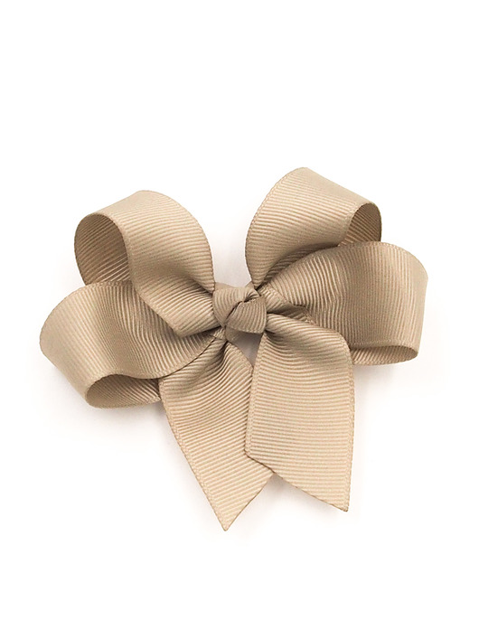 ozdoby do włosów dla dzieci Spinka do włosów kokarda Paola olive gray