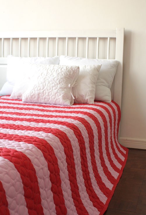 Narzuta patchwork dwustronna |bif VII| patchwork house