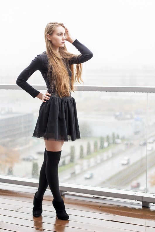 MiniTulleSkirt - NavyCity  Si Haute Fashion