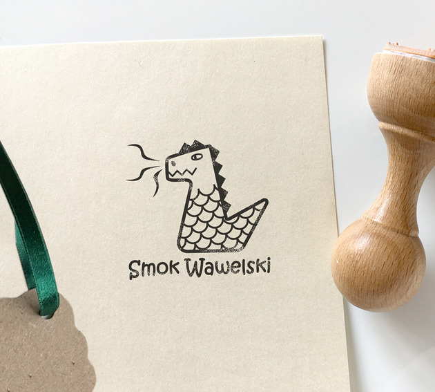 Stempel "Smok Wawelski" Malu Studio