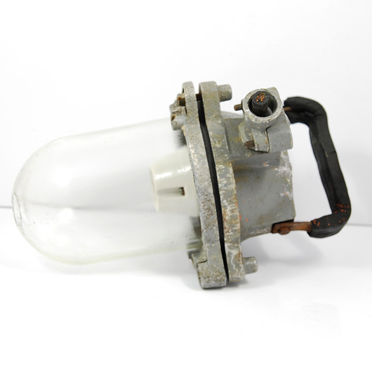 lampy wiszące Industrialna lampa typ 518-05, Czechosłowacja lata 60.