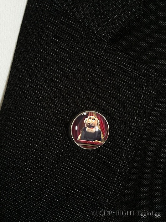 biżuteria męska Loża krytyków - wpinka do marynarki - 0776