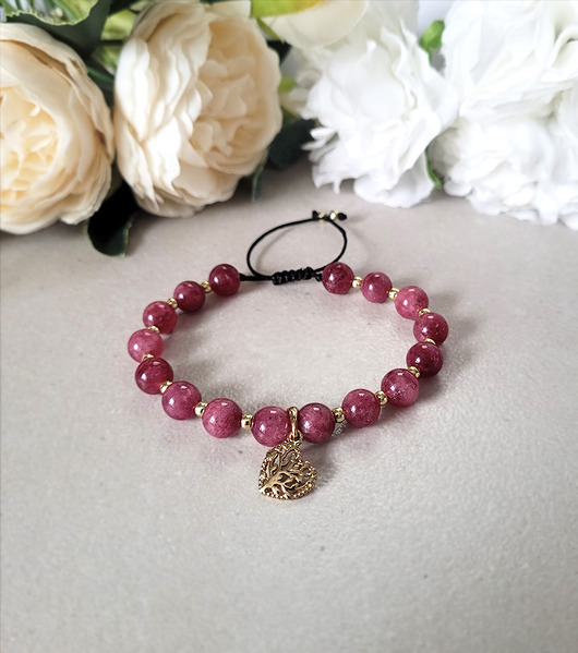 bransoletki z kamieni naturalnych USPOKOJENIE i radość z sercem