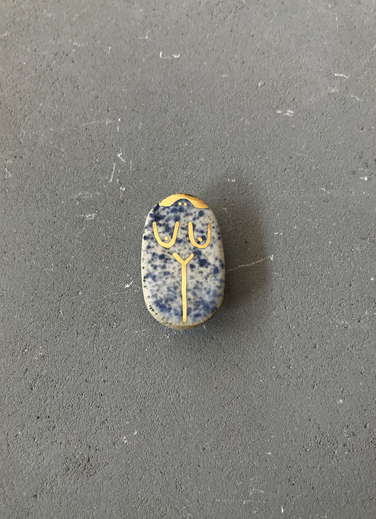 Ceramiczna broszka Ciało nakrapiane ELEMTHEBRAND