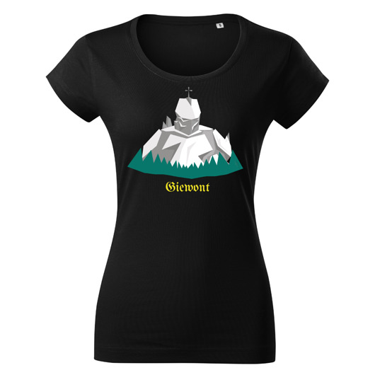 t-shirt damskie Giewont grafika by Szymon Rabiasz