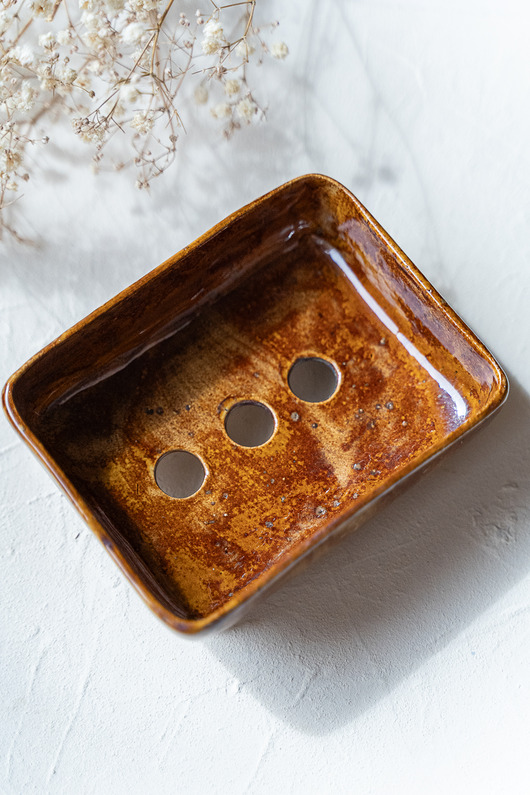 mydelniczki Mydelniczka ceramiczna AMBER