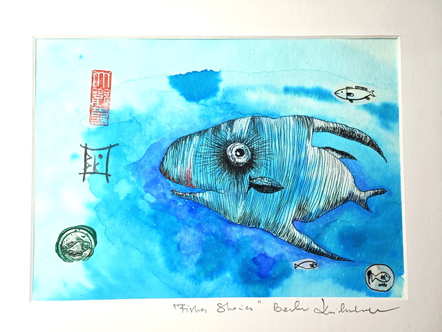grafiki i ilustracje Fishes stories 3