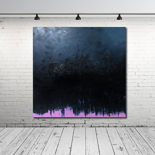 Obraz olejny - Deep Purple II Maja Gajewska