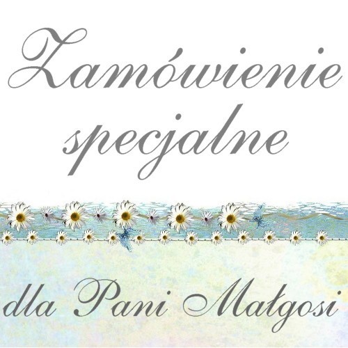 Zamówienie specjalne - komplet ślubny jelonkaa