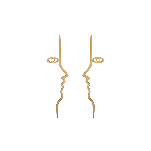 kolczyki pozłacane Kolczyki pozłacane Muse