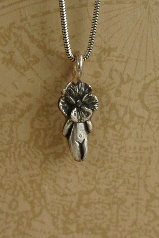 wisiory Zawieszka ze srebra Bratek