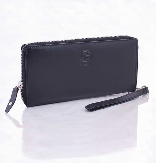 portfele damskie Portfel Damski Kopertowy z paskiem do trzymania.