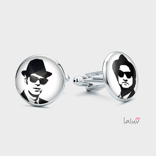 Spinki do mankietów BLUES BROTHERS laluv