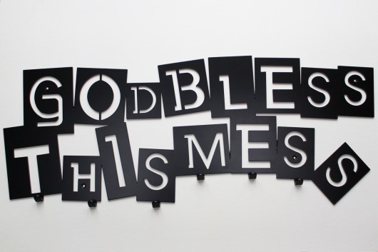 Wieszak HANGIT ''God bless this mess'' HANGIT