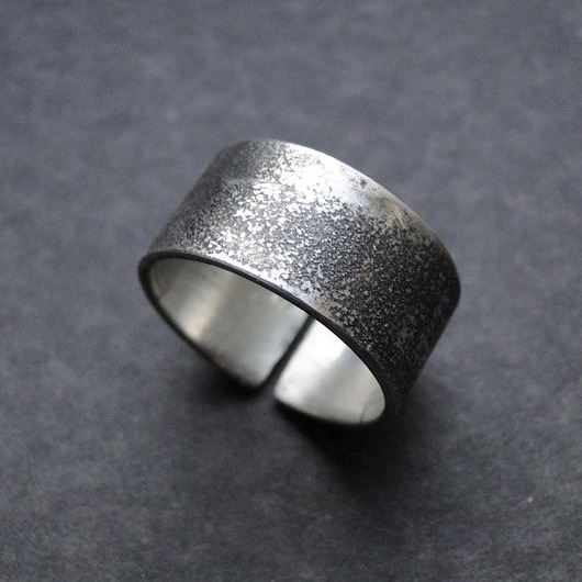 biżuteria męska Obrączka męska surowa 002