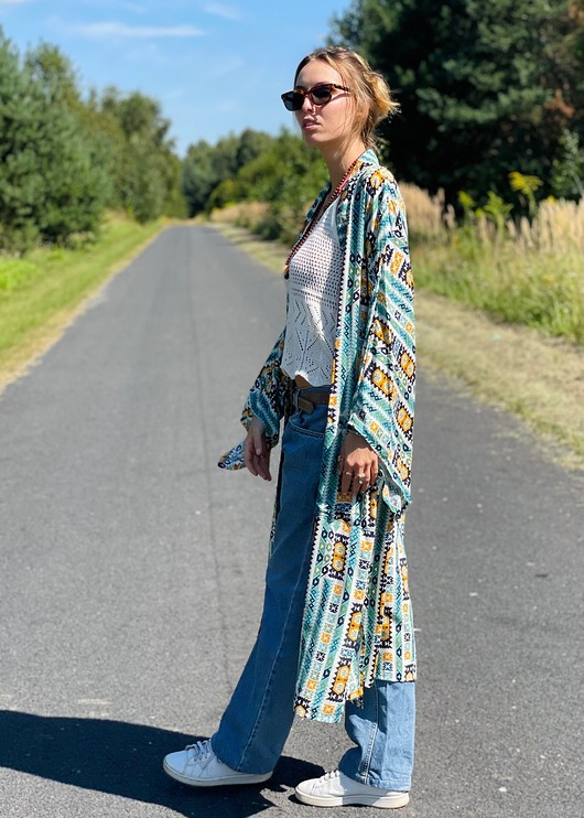 bluzki kimonowe damskie Kimono Mosaic Spirit
