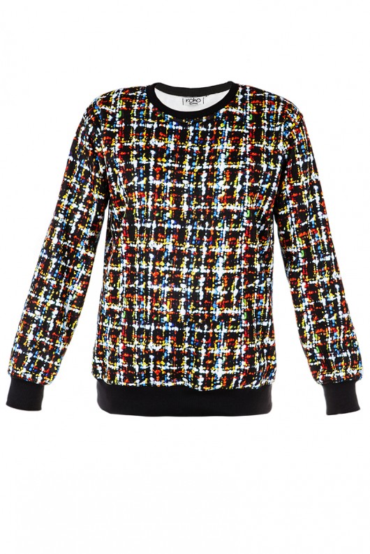 Bluza I LIKE BOUCLE roho clothing