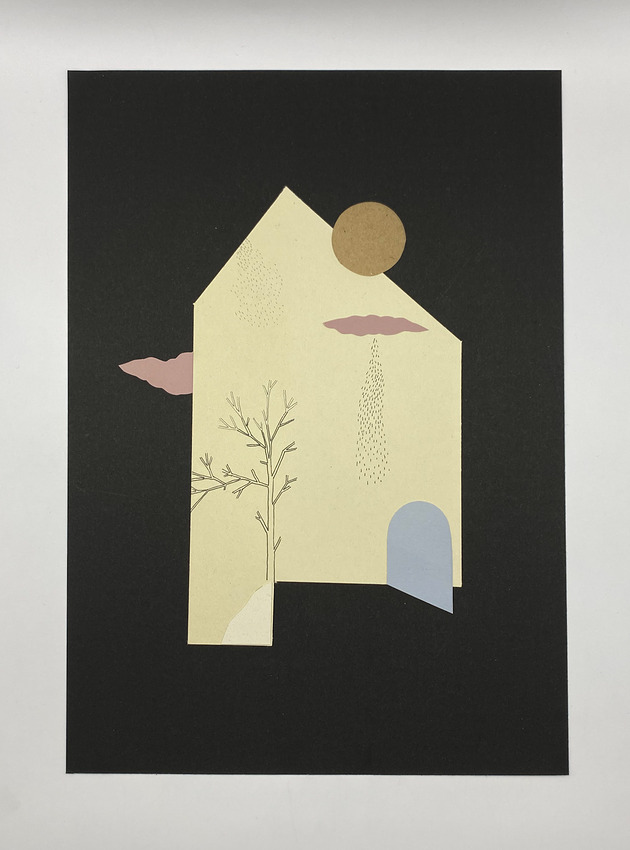 grafiki i ilustracje Kolaż papierowy / analogowy